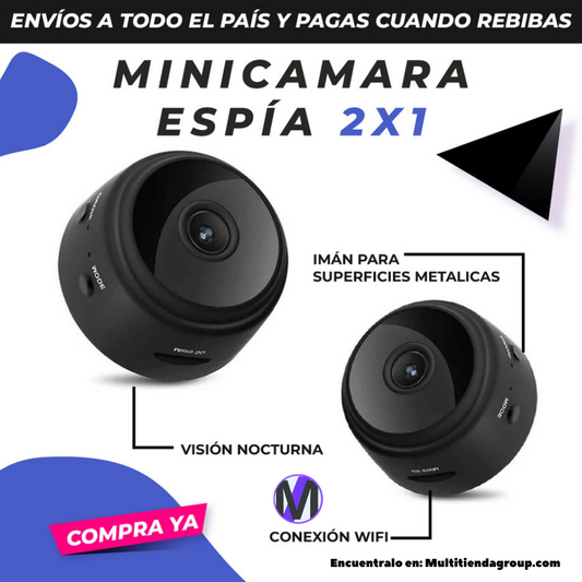 MINI CAMARA SMART HOME (2x1)